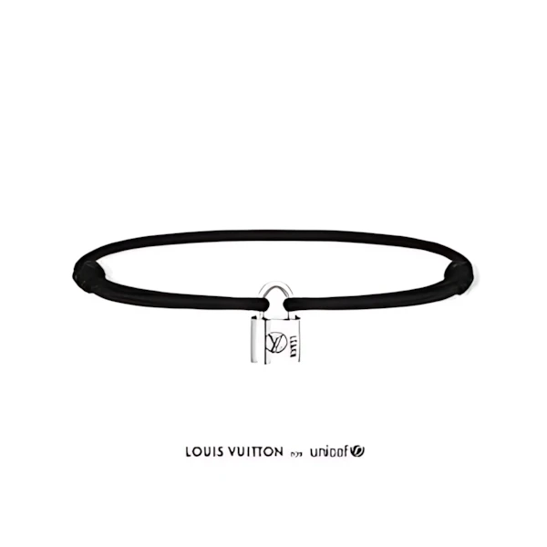 LOUIS VUITTON ブレスレット シルバー･ロックイット ラーン ブラック