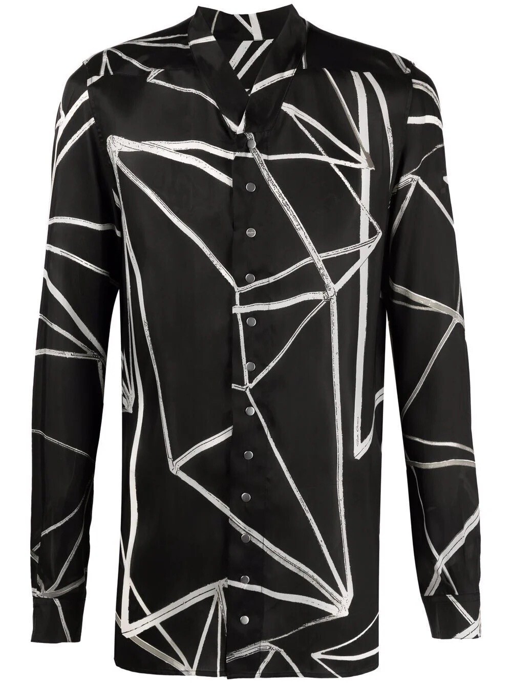 Rick Owens Golf abstract-pattern longsleeved shirt