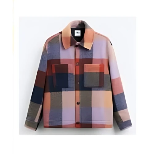 ZARA チェックオーバーシャツ