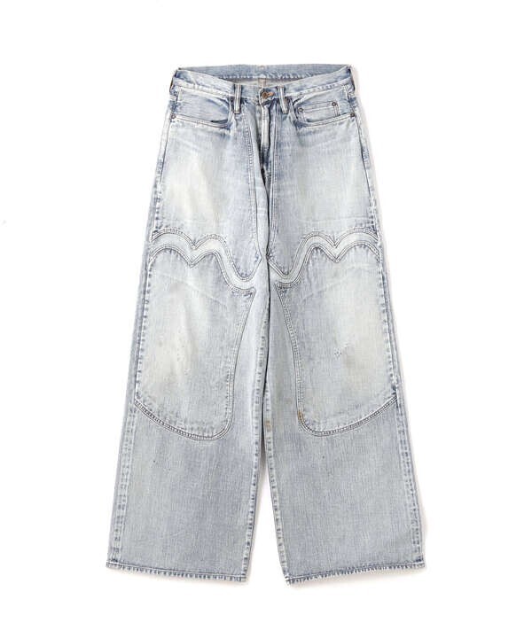 SUGARHILL WESTERN WIDE DENIM PANTS