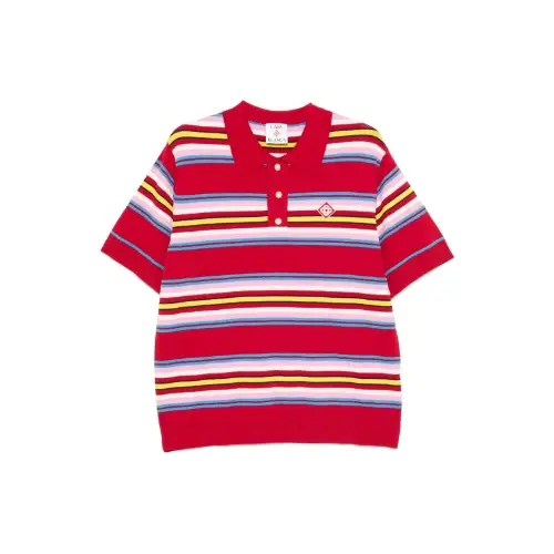 CASABLANCA striped polo shirt