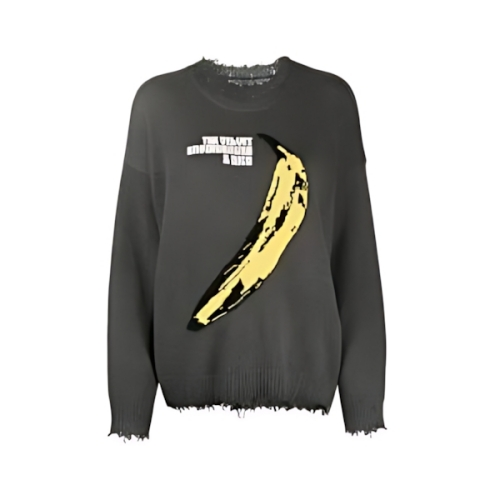 R13 The Velvet Underground Edition Oversized Crewneck