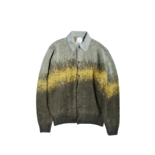 SASAKI SATORU JACQUARD CARDIGAN