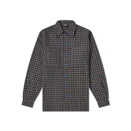 PLEASURES Ignition PlaidShirt