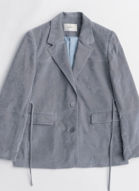 MAISON SPECIAL Chambray Corduroy Jacket