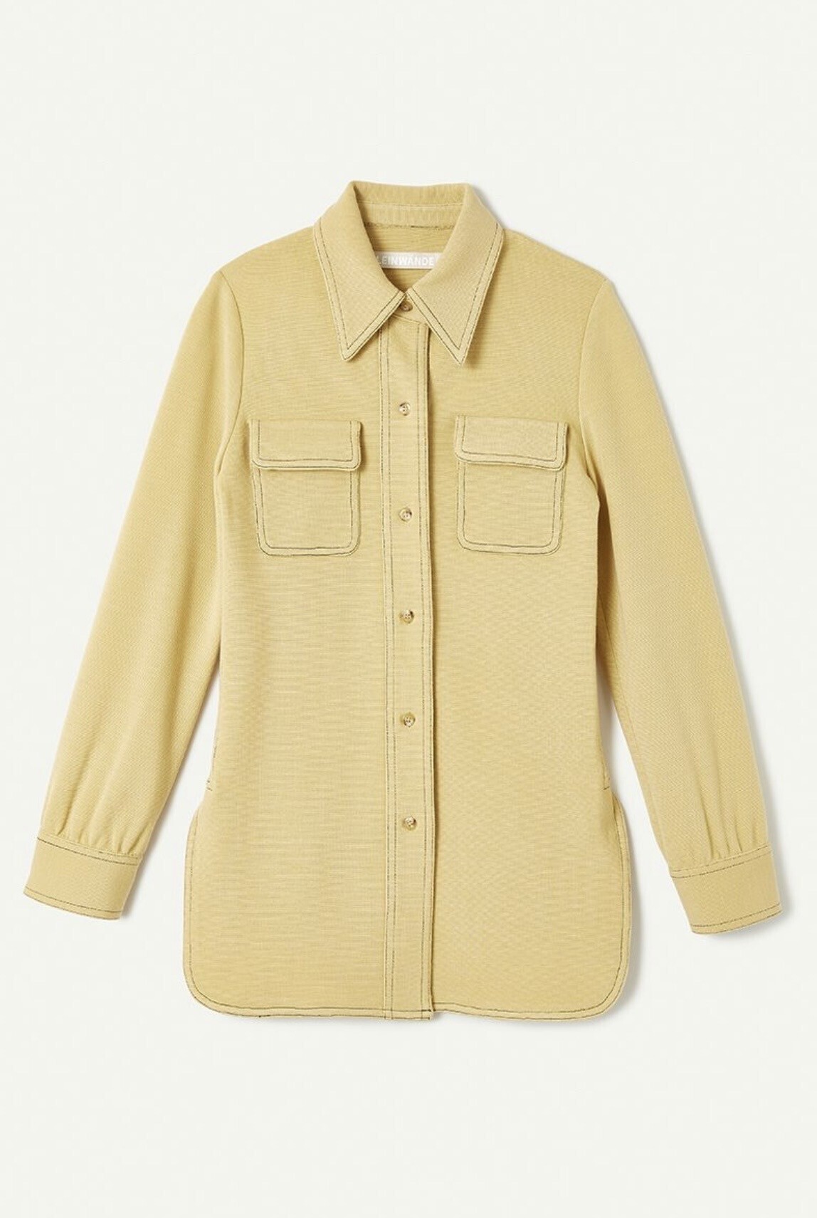 leinwände Stitch Long Shirts / Yellow