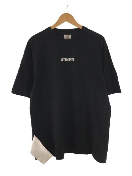 VETEMENTS フロントロゴオーバーサイズTシャツ
