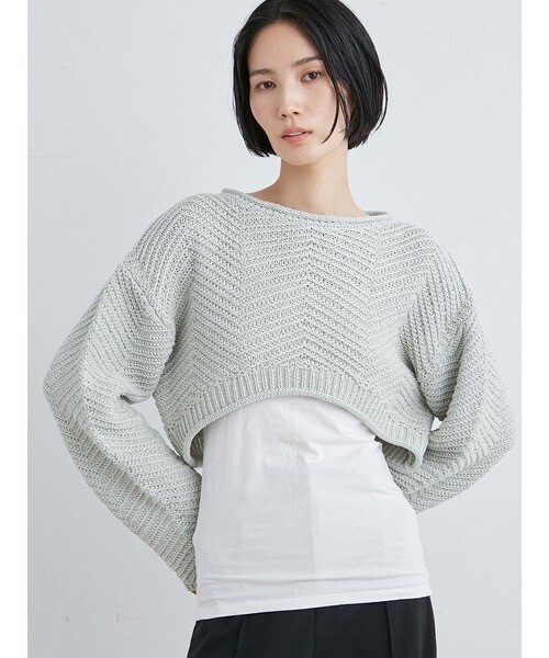 MIESROHE ニット レディース ２ＷＡＹｏｒｇａｎｉｃ／ＣトライバルＮＴ