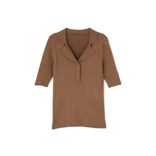 NATURAL BEAUTY BASIC カイキンリブニット