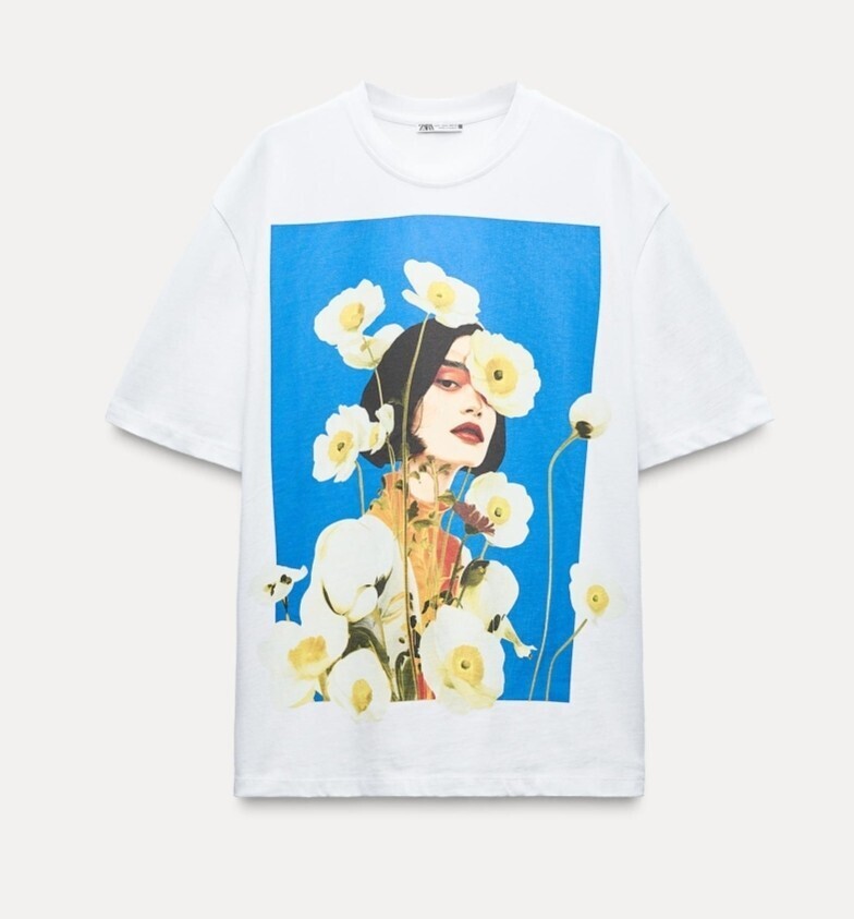 ZARA ZARA GIRL PRINT TSHIRT