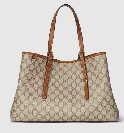 GUCCI 〔GGエンブレム〕ラージ トートバッグ