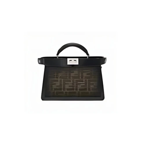 FENDI ブラウンFFファブリック バッグ