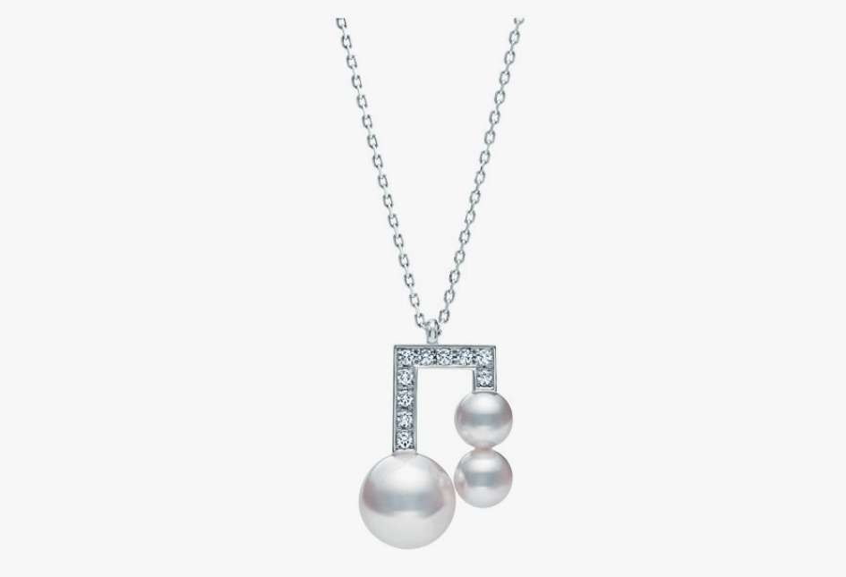 TASAKI バランス ノート ダイヤモンド パヴェ ペンダント