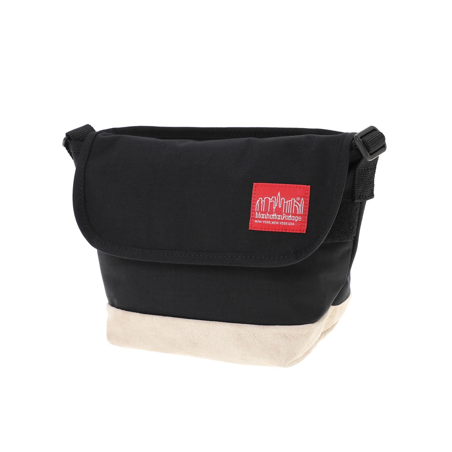 Manhattan Portage Suede Fabric Casual Messenger Bag