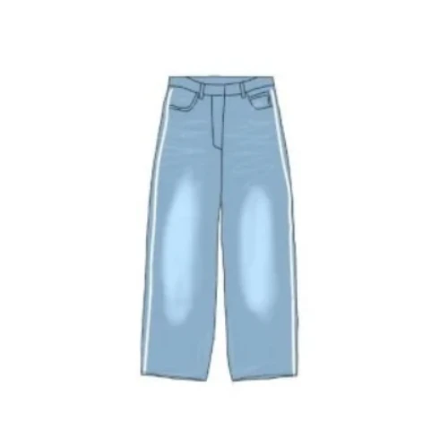 Balenciaga × adidas  Large Baggy Pants