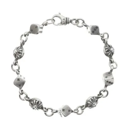 Chrome Hearts Dice And Crossball Bracelet