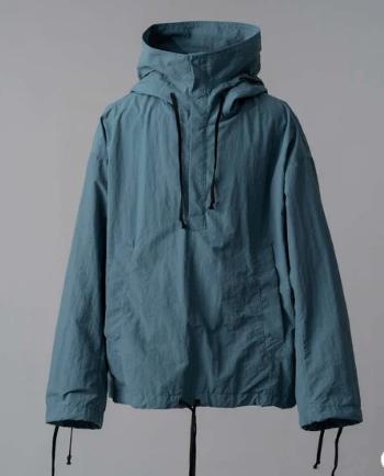 MAISON SPECIAL 洗ったNYLON プライムオーバーのアノラックフーディー