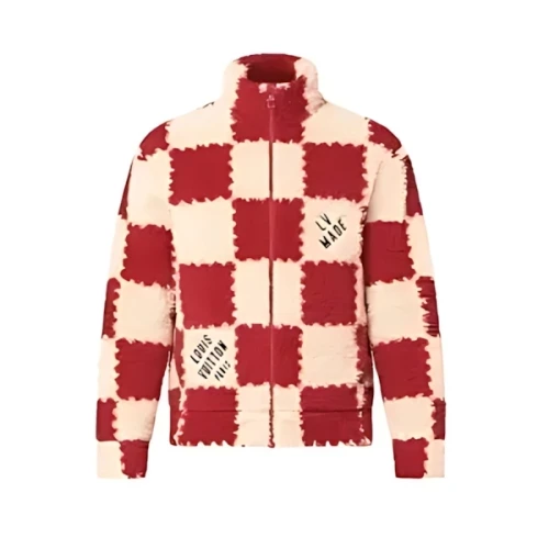 LOUIS VUITTON × NIGO ジャカード ダミエ フリース ブルゾン