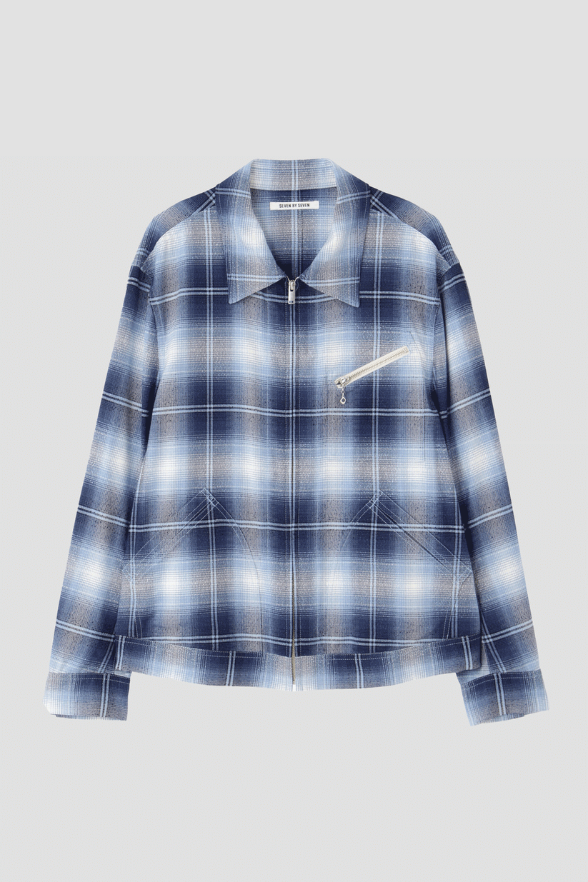 SEVEN BY SEVEN 91-B TYPE CHECK JACKET
