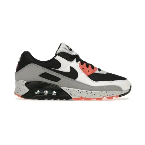 NIKE AIR MAX 90 White Orange Black