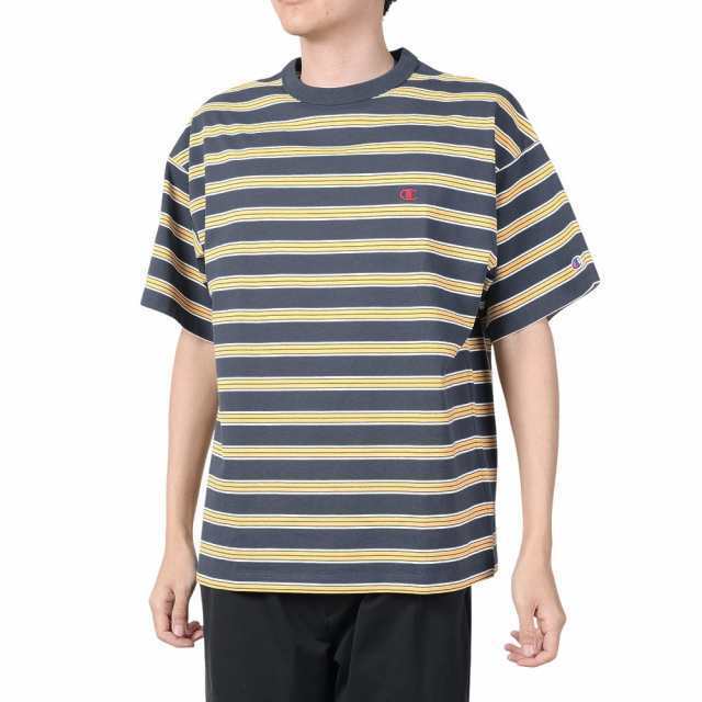 CHAMPION-HERITAGE CA RELAX BORDER Tシャツ