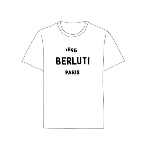 BERLUTI コットン ロゴTシャツ