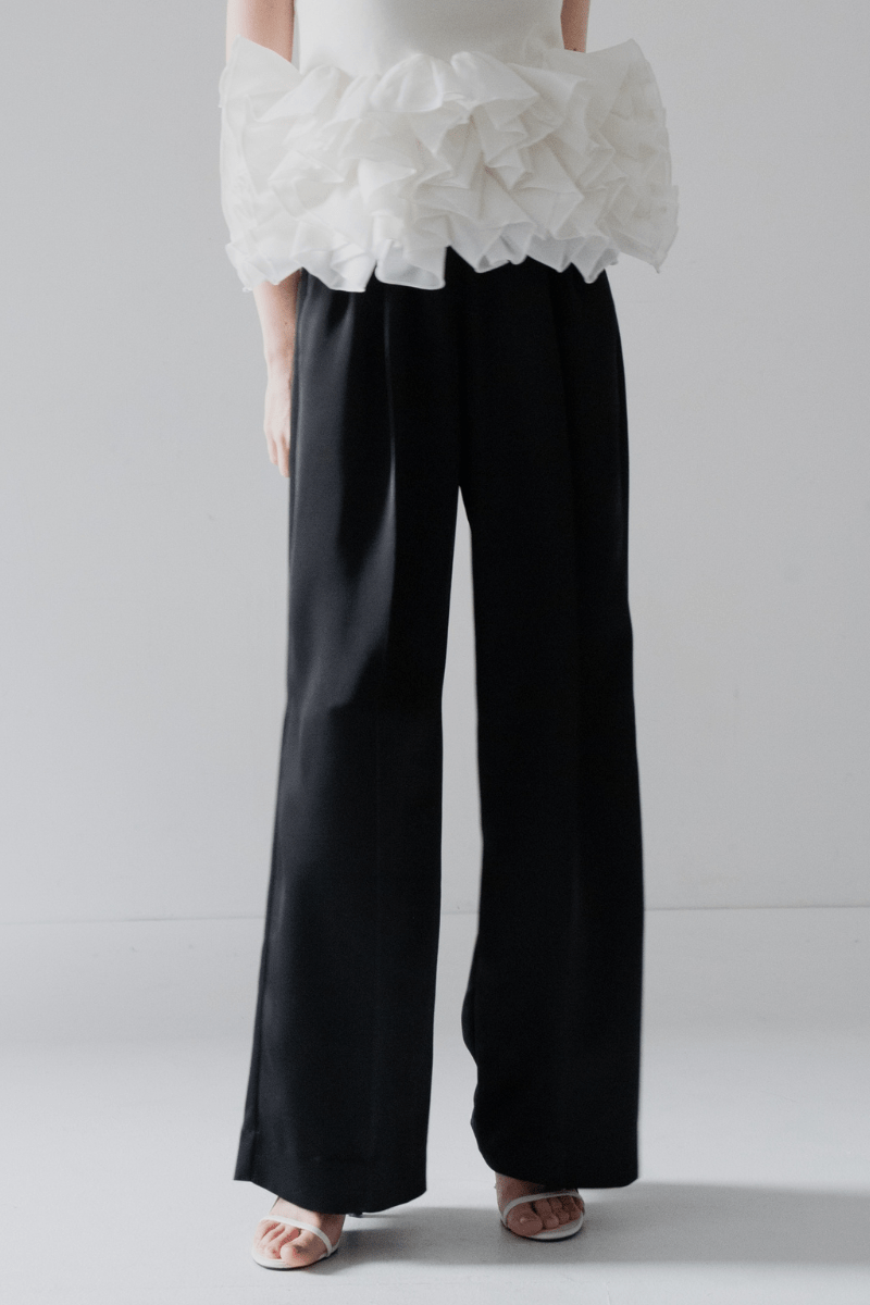 maison de Dolce. luxs pants/black