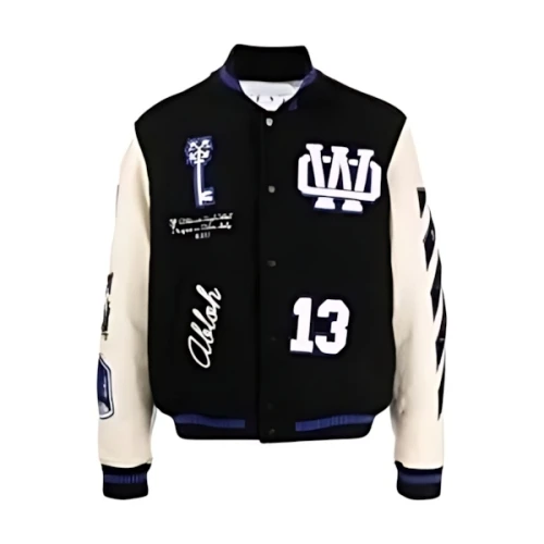 Off-White パッチディテール ボンバージャケット