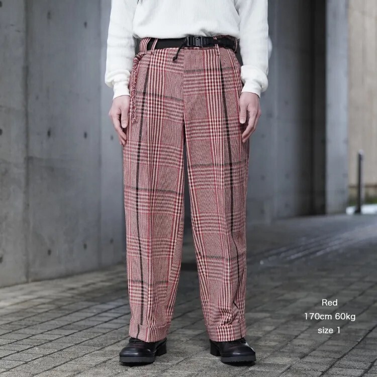 KHOKI Fringed-design pants