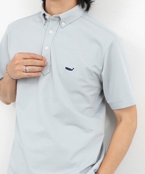 NOLLEY'S 《ビジカジ対応》クジラ Polo ボタンダウンポロシャツ 26SS