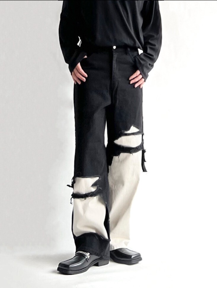NORDA Destroyed Layer Denim