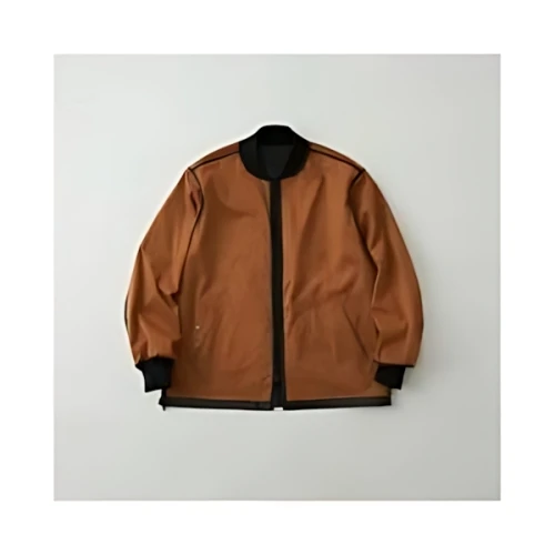 White Mountaineering DOUBLEFACE FAUX LEATHER REVERSIBLE MA-1