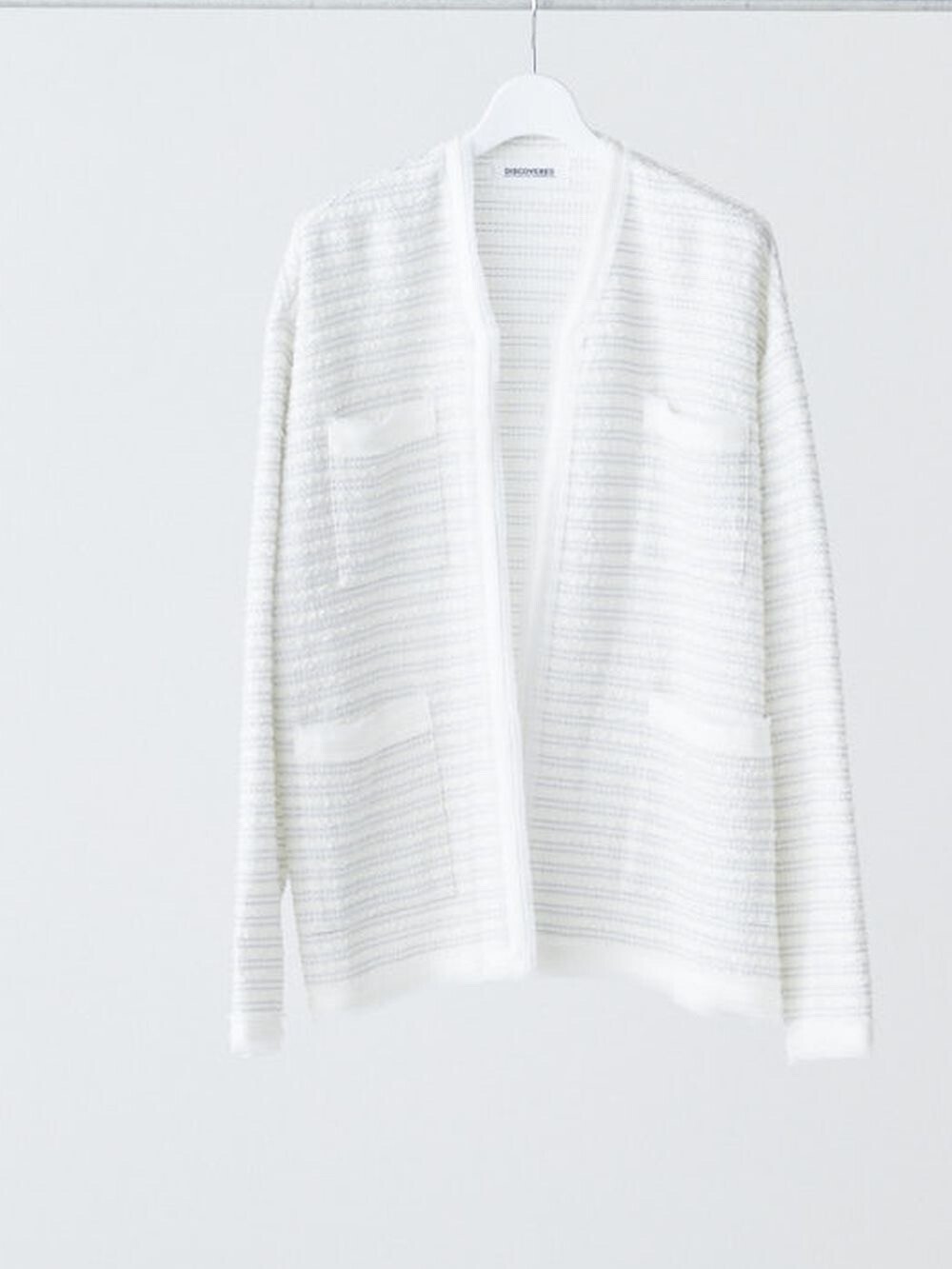 DISCOVERED TWEED COCO KNIT CARDIGAN