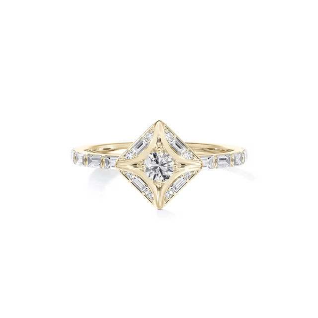 Forevermark フォーエバーマーク アイコン® コレクション ソリティア マルチストーン リング