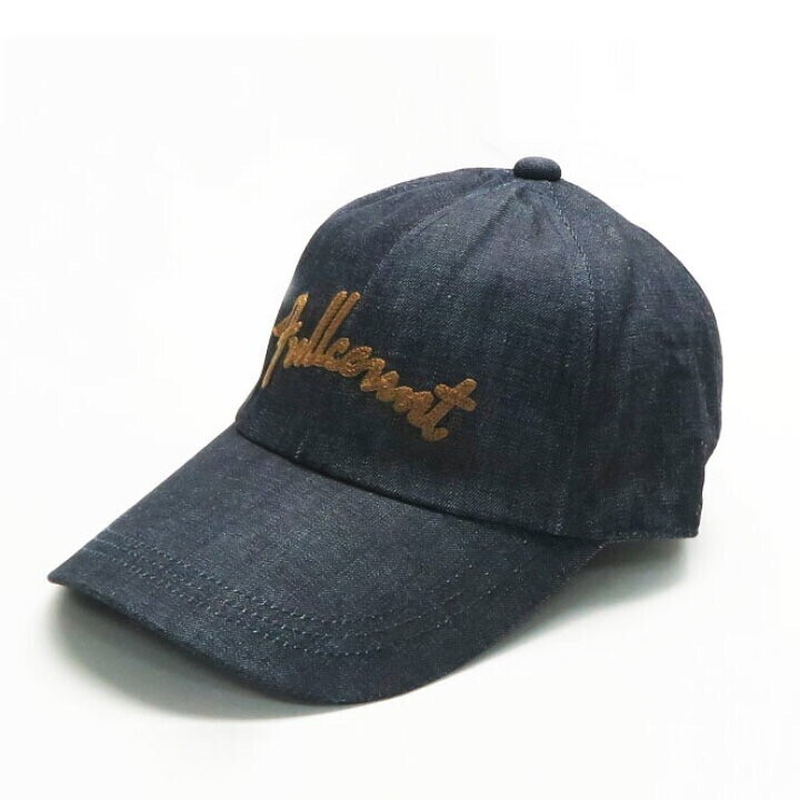 FULLCOUNT Chain Embroidery Denim Cap 6007