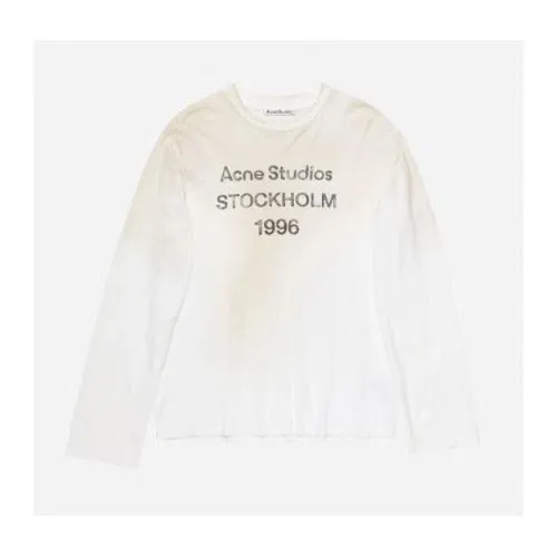Acne Studios スプレー仕上げ1996ロゴTシャツ