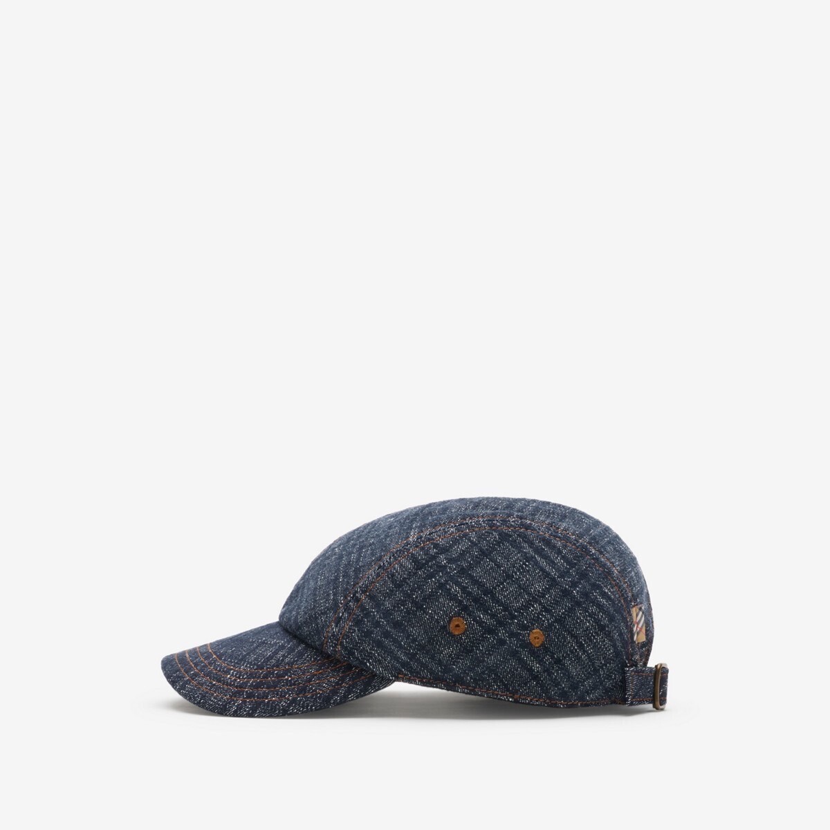 BURBERRY チェックデニム ベースボールキャップ
