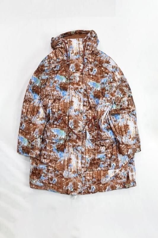 HENRIK VIBSKOV Shape Coat - Brown Hay Field - Unisex