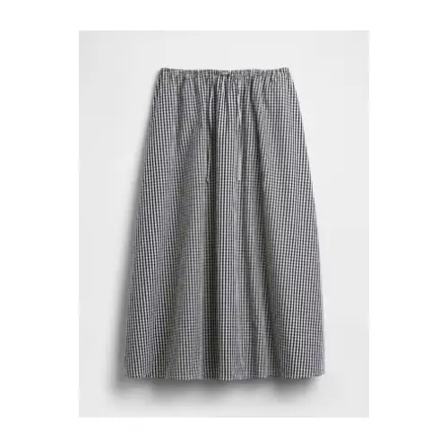 GAP ポプリン イージーウエストマキシスカート