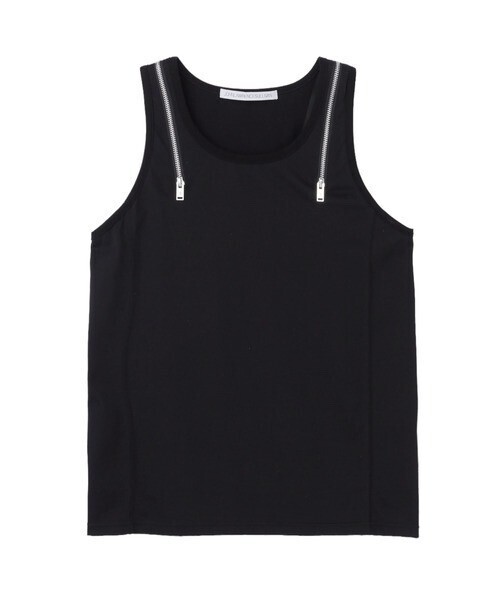 JOHN LAWRENCE SULLIVAN ZIPPED TANK-TOP
