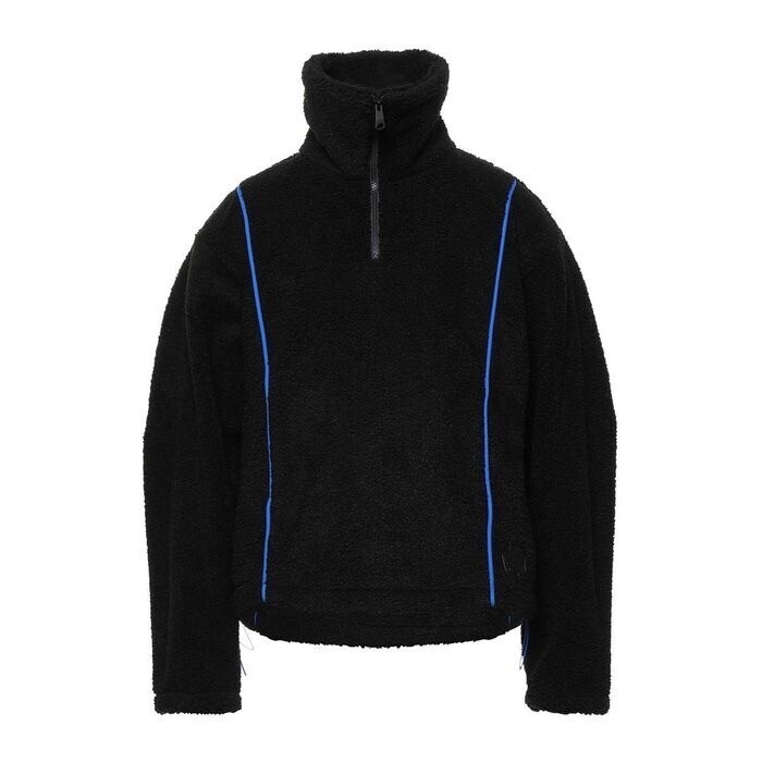 ADER ERROR ロゴ ハーフジップ フリース