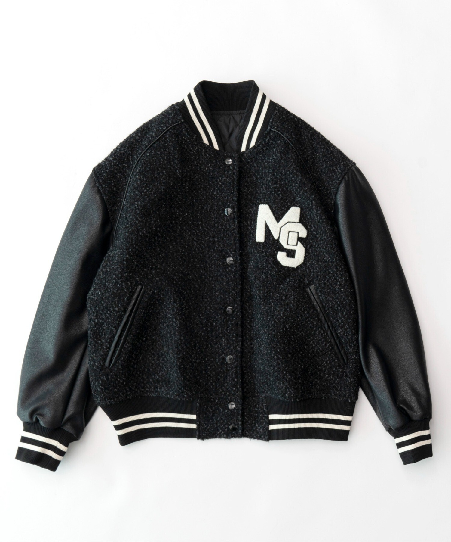 MAISON SPECIAL Varsity Jacket