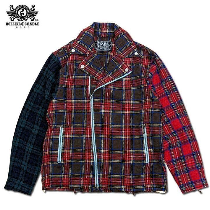 ROLLING CRADLE CHECK RIDERS JACKET