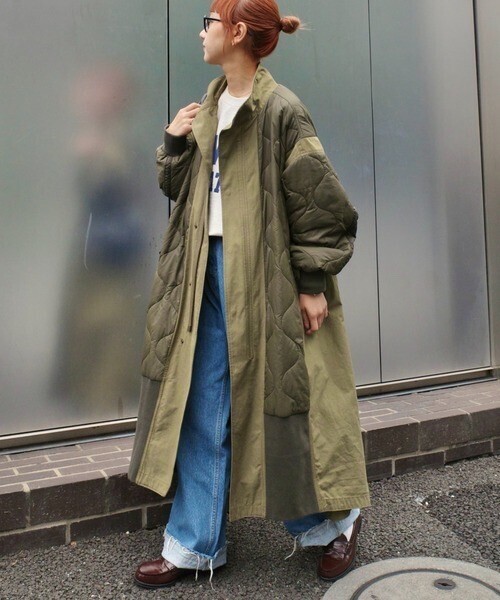 etsinta 切替マキシミリタリーコート