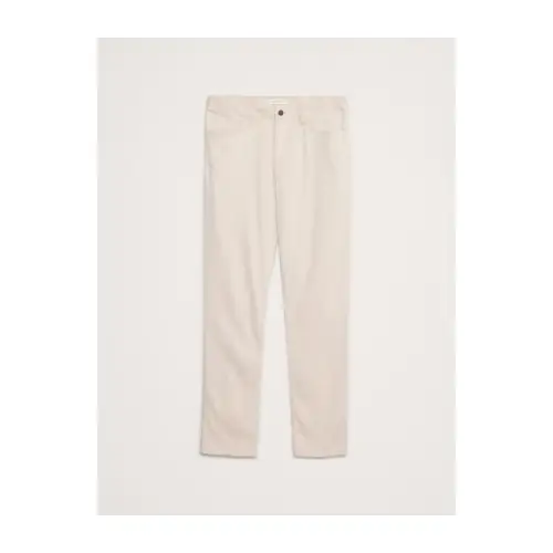 BANANA REPUBLIC スリム リネンコットン トラベラーパンツ