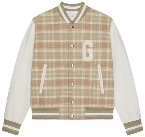 GIVENCHY Check Classic Varsity Jacket