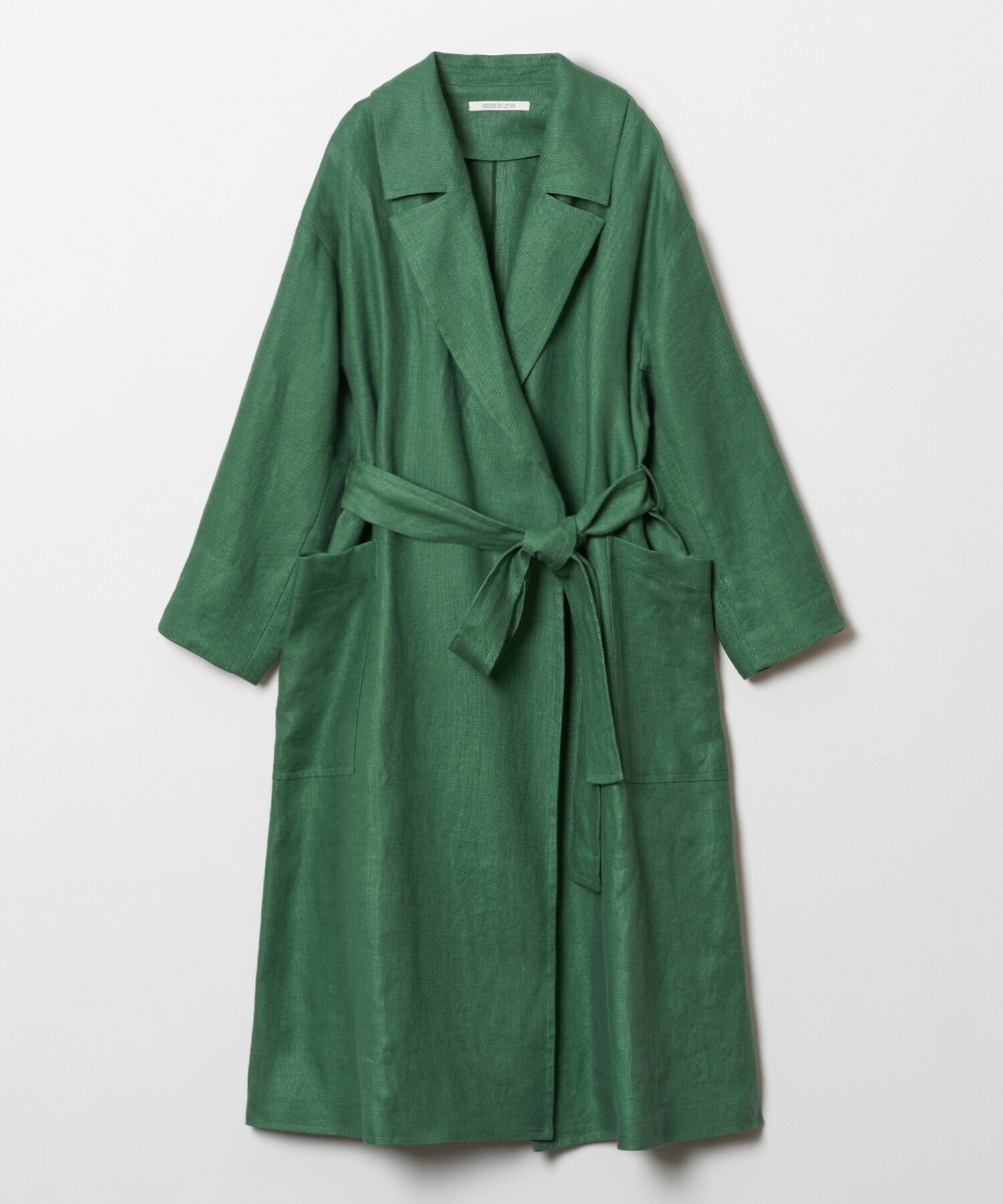 HOUSE OF LOTUS リネンオックスコート