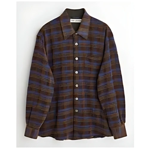 Our Legacy ABOVE SHIRT Brown Pankow Check (M4232ABP)