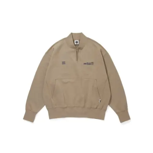 CITY COUNTRY CITY EMBROIDERED LOGO HALF ZIP SWEATSHIRT