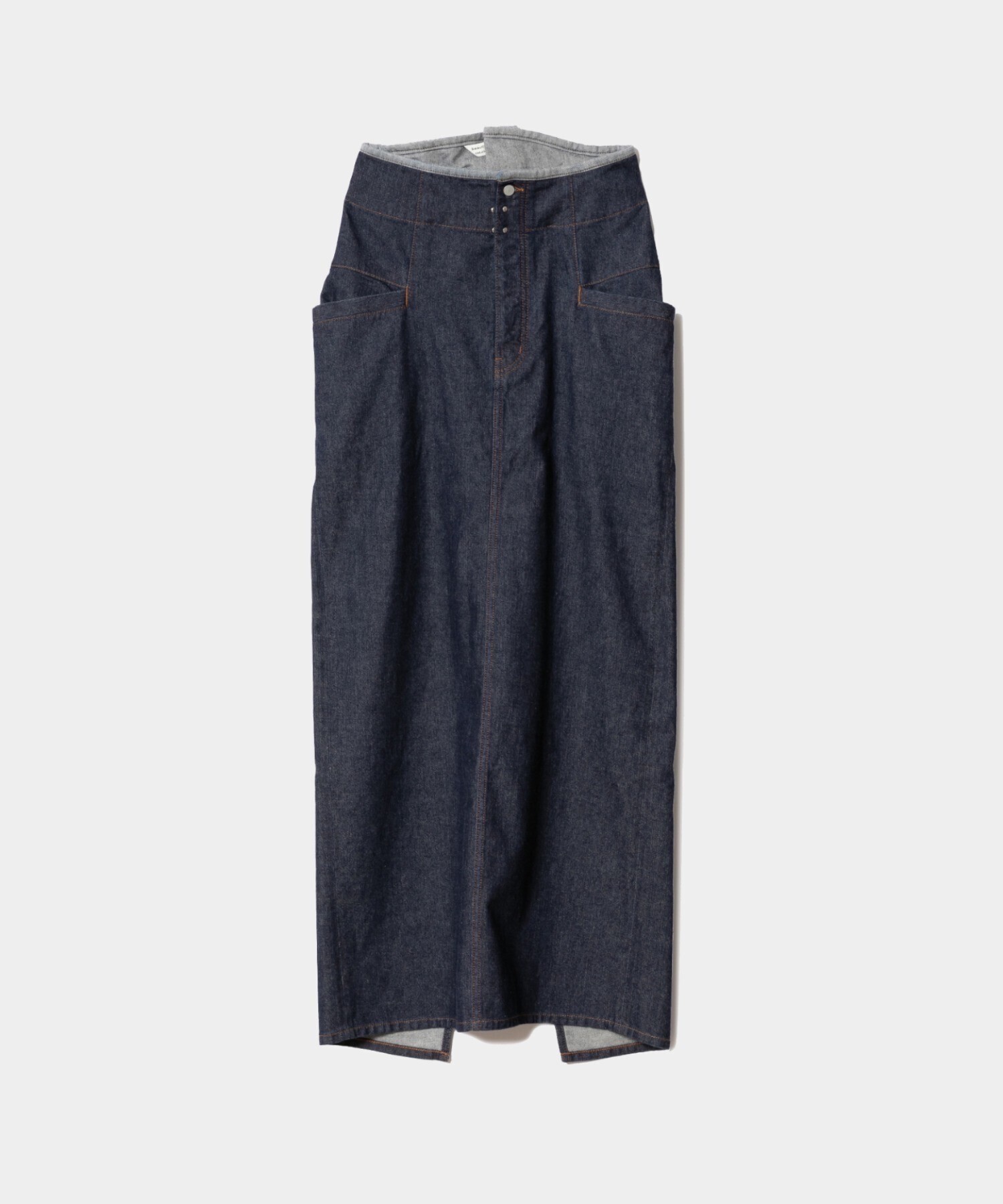 beautiful people left hand twill pencil denim skirt